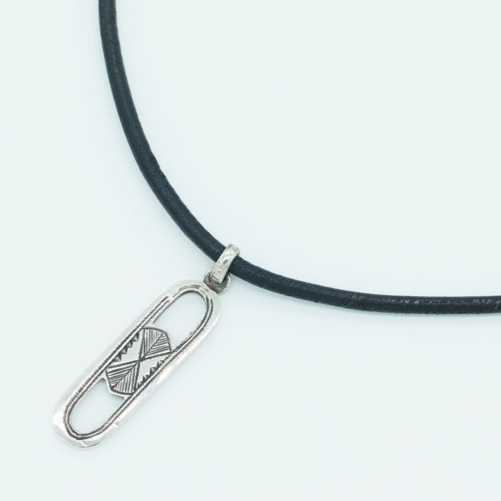 HERMES Vintage Silver Necklace